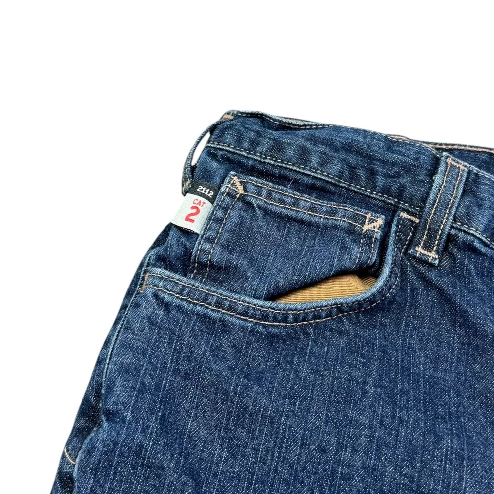 Carhartt 101814972 Flame Resistant CAT 2 Jeans Men's 34x32 (Fits 32x30.5)